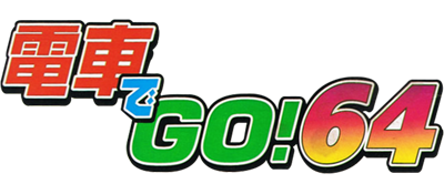 Densha de Go 64 logo for Nintendo 64